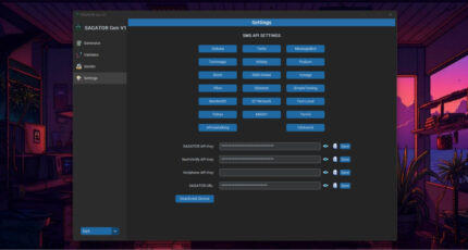 🚀 Sagator Gen V1 – Advanced SMS Delivery & Number Gen/Verification Engine