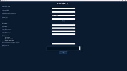 🚨 SAGAMORPH V1 – Elite FUD Botnet Builder Is Live 🔥