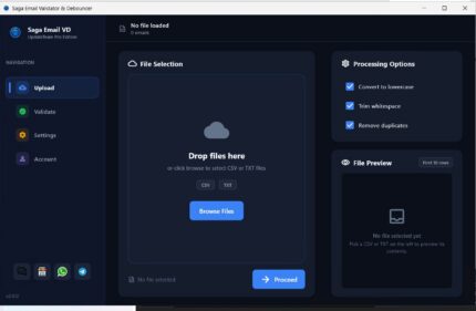 Saga Email Validator & Debouncer